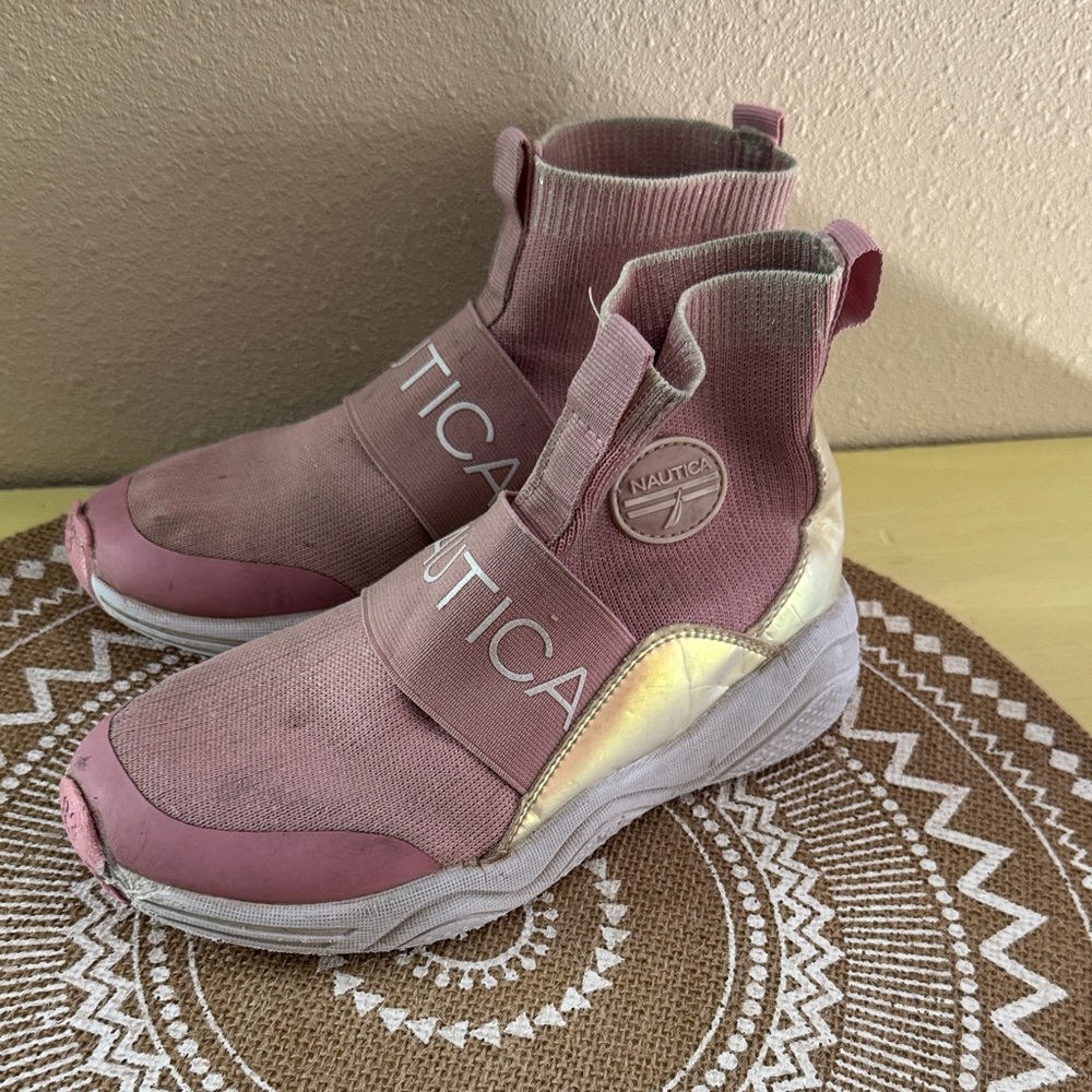 $3 when bundled Kids Nautica Pink Slip-On Sneakers
